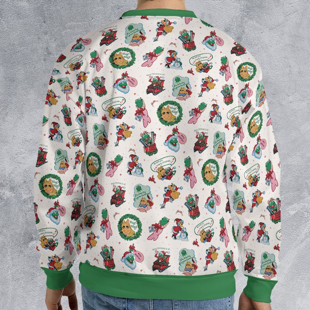 All-over Print Sweatshirt - FJ8YGCHU -  - 2