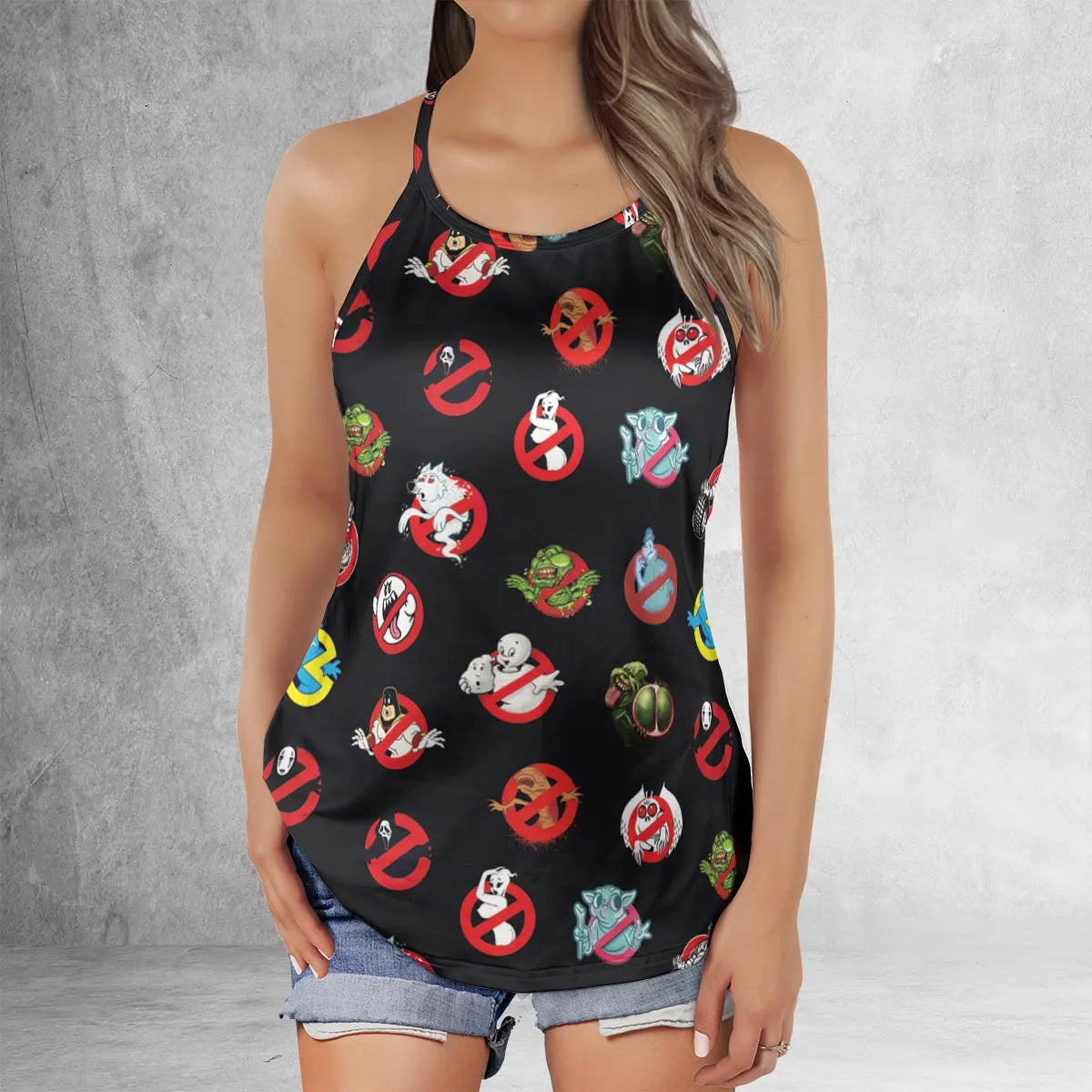 Criss Cross Tank Top - SRNR42F1