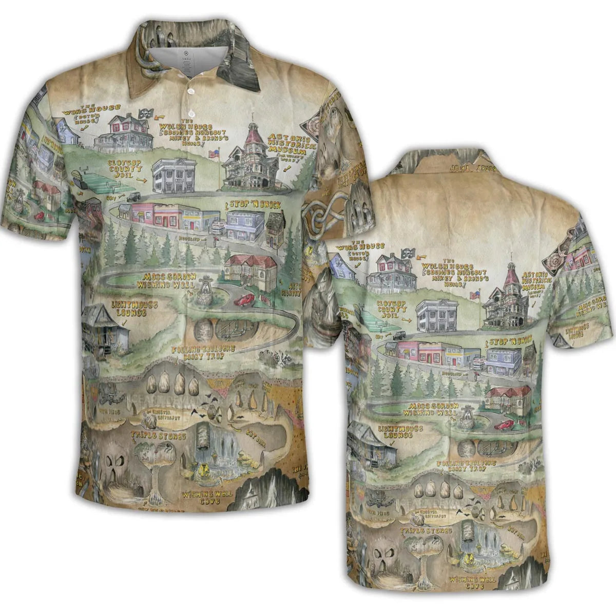AOP Men/Women Polo Shirt - EFLYYEWY