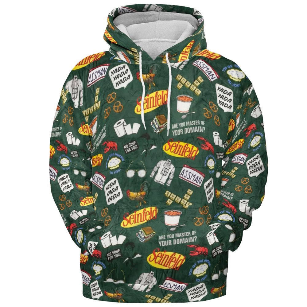 All-over Print Hoodie - 9XSWF6LZ -  - 2