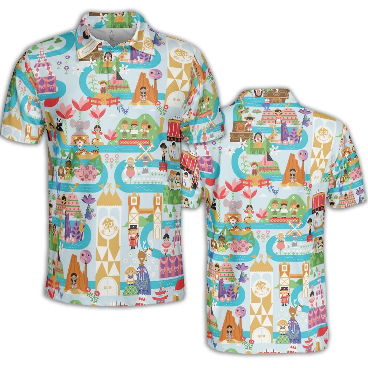 AOP Men/Women Polo Shirt - 29H5JZKW