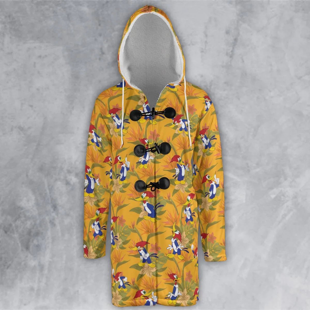 Hooded Cloak Coat - 3GFHUJKN
