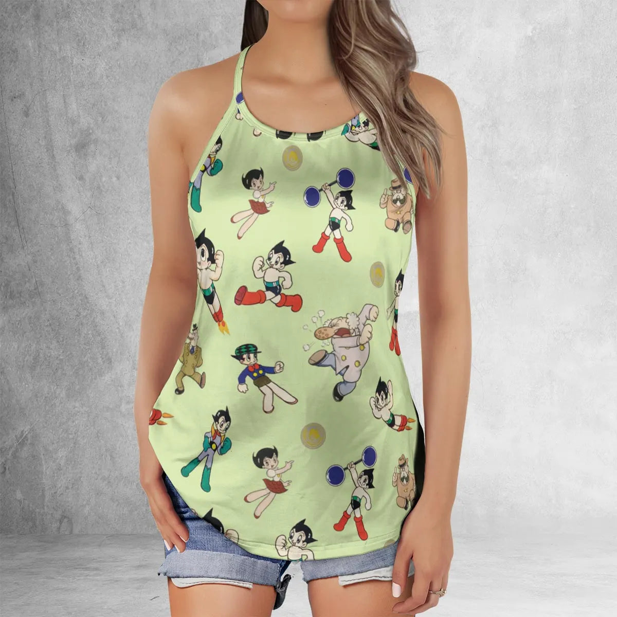 Criss Cross Tank Top - 624VLLSP