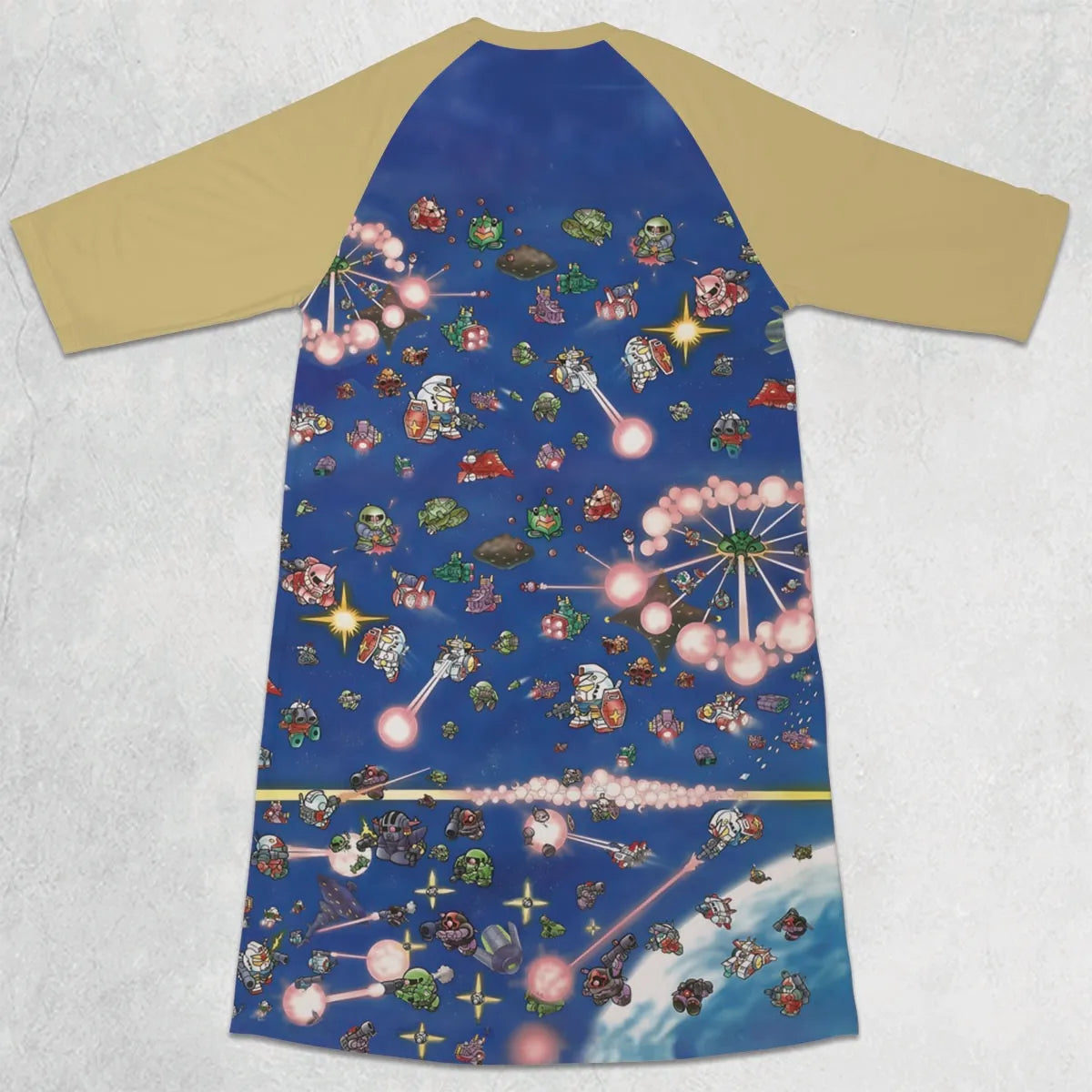 3/4 Sleeve Raglan Dress - 9NMQNPWZ