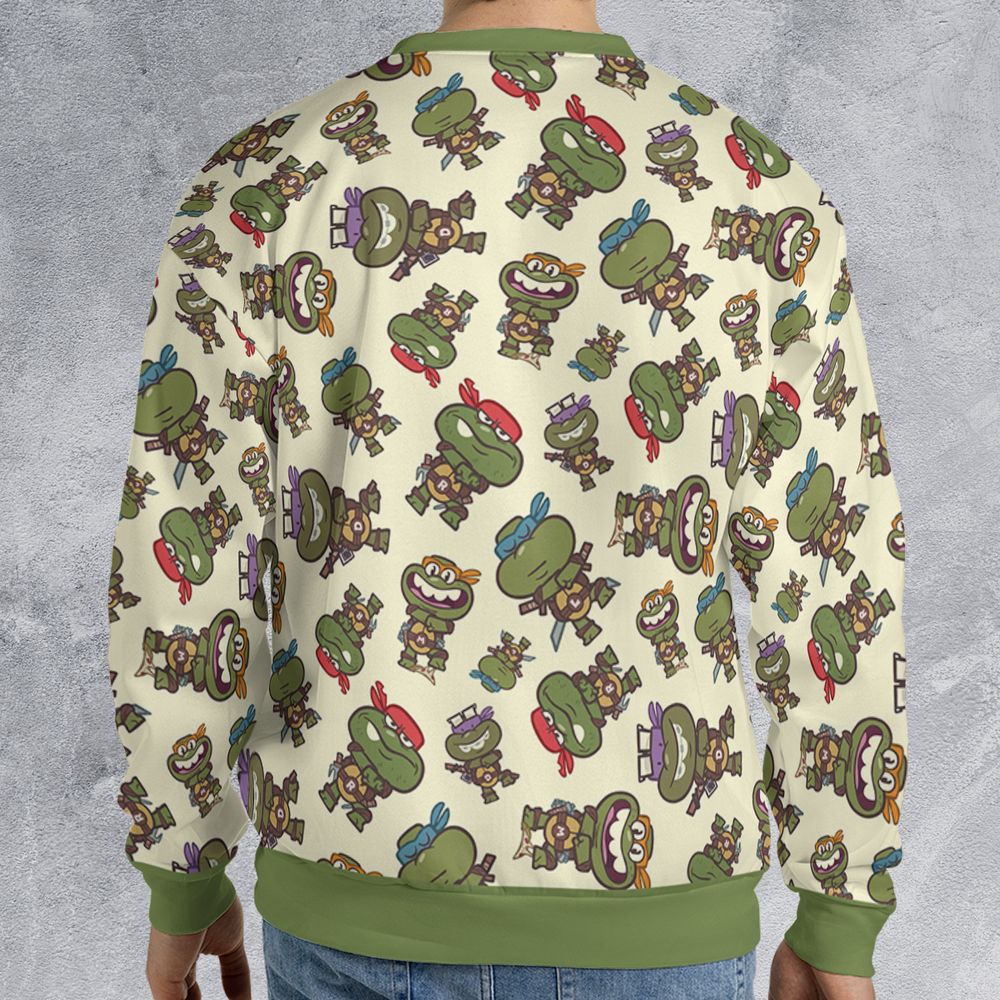 All-over Print Sweatshirt - W7D6P8V6 -  - 2