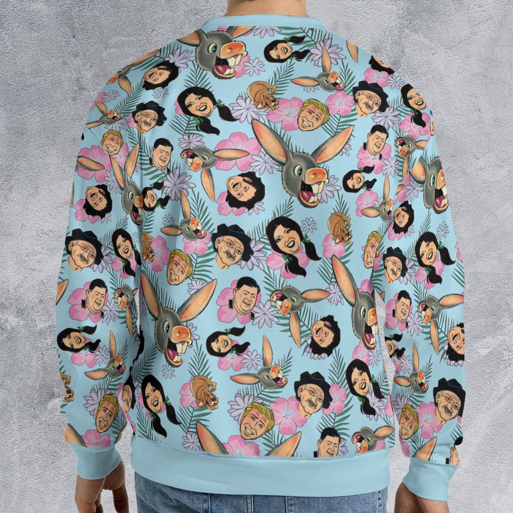 All-over Print Sweatshirt - 9VB4TK3R -  - 2