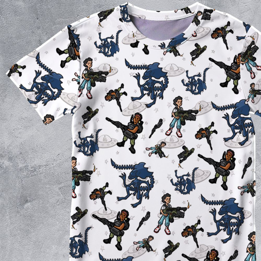 All-Over Print Unisex T-Shirt - UJNBYCHF -  - 2