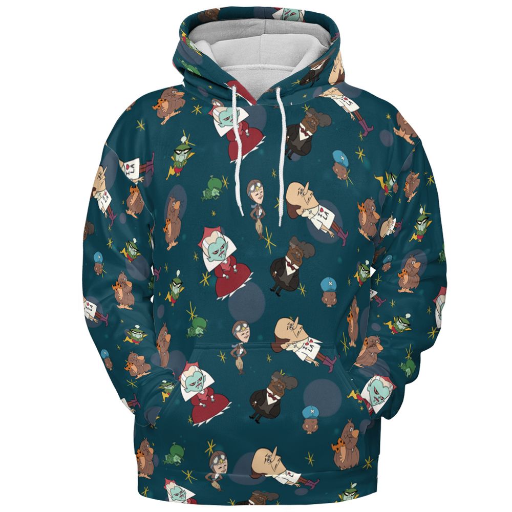 All-over Print Hoodie - 936JSFSH -  - 2
