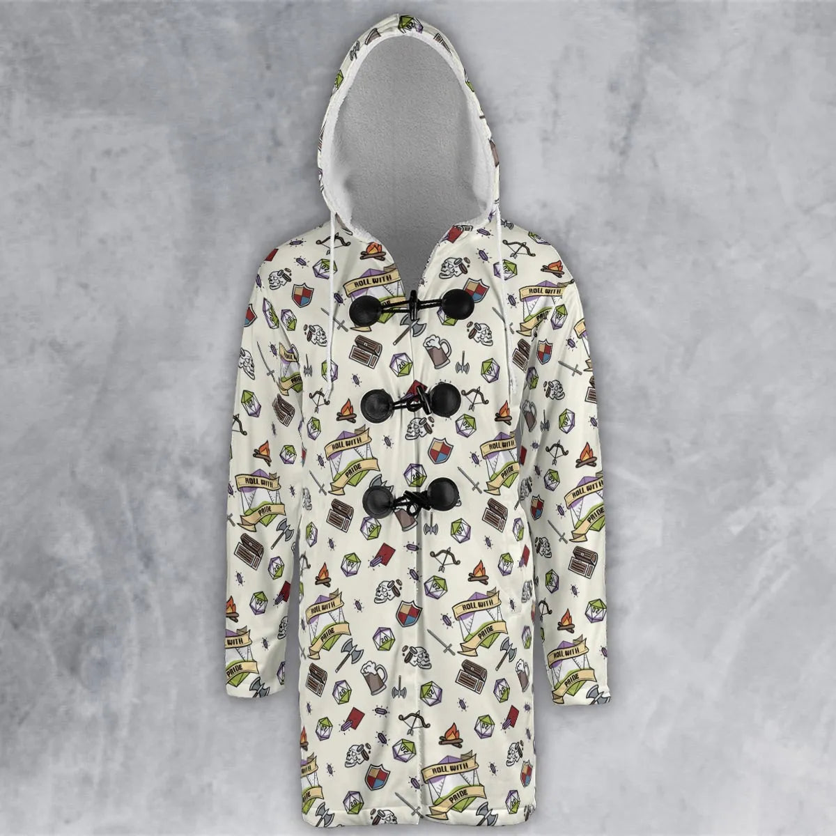 Hooded Cloak Coat - W2ZV72BU