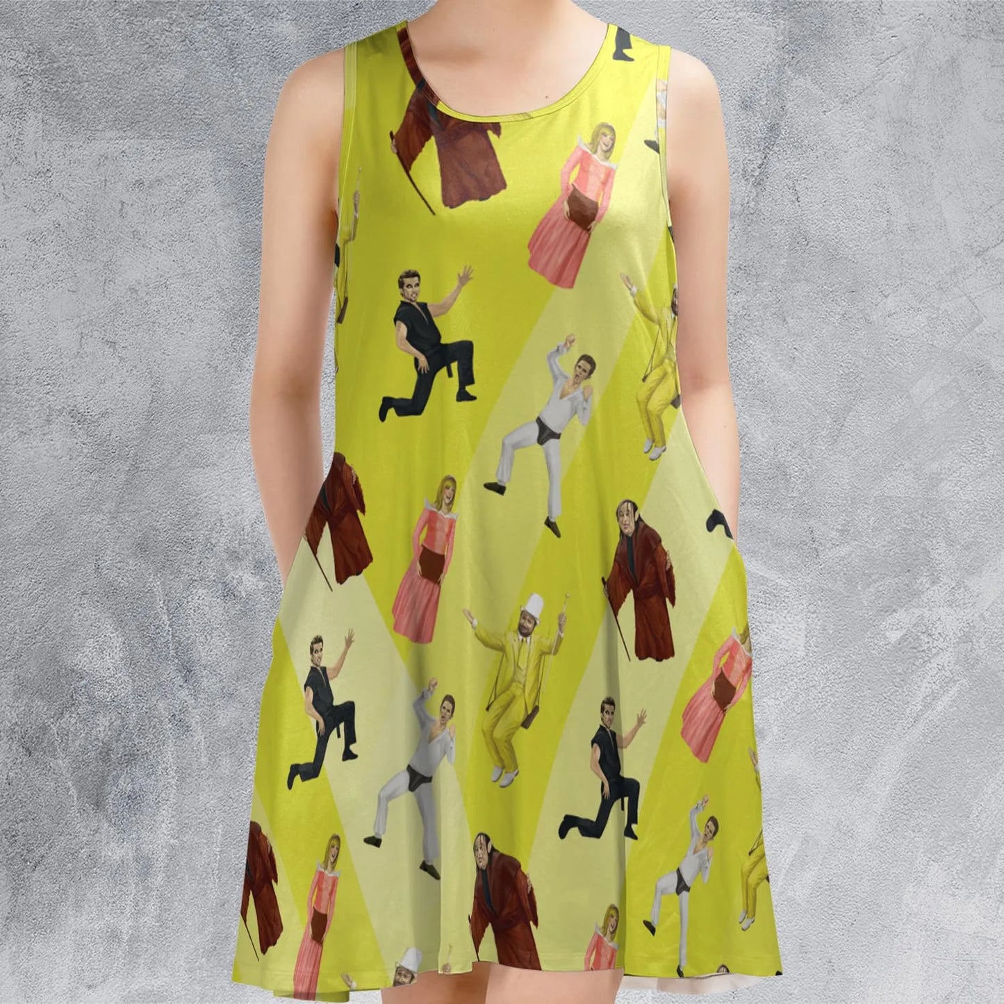 Sleeveless Dress - X6TNM57D
