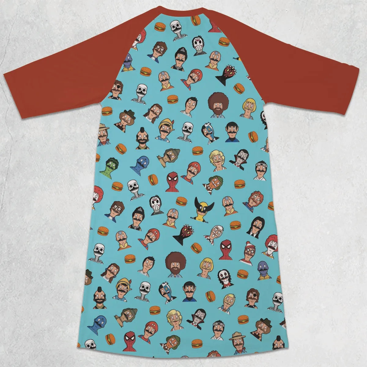 3/4 Sleeve Raglan Dress - EUWCXSLG
