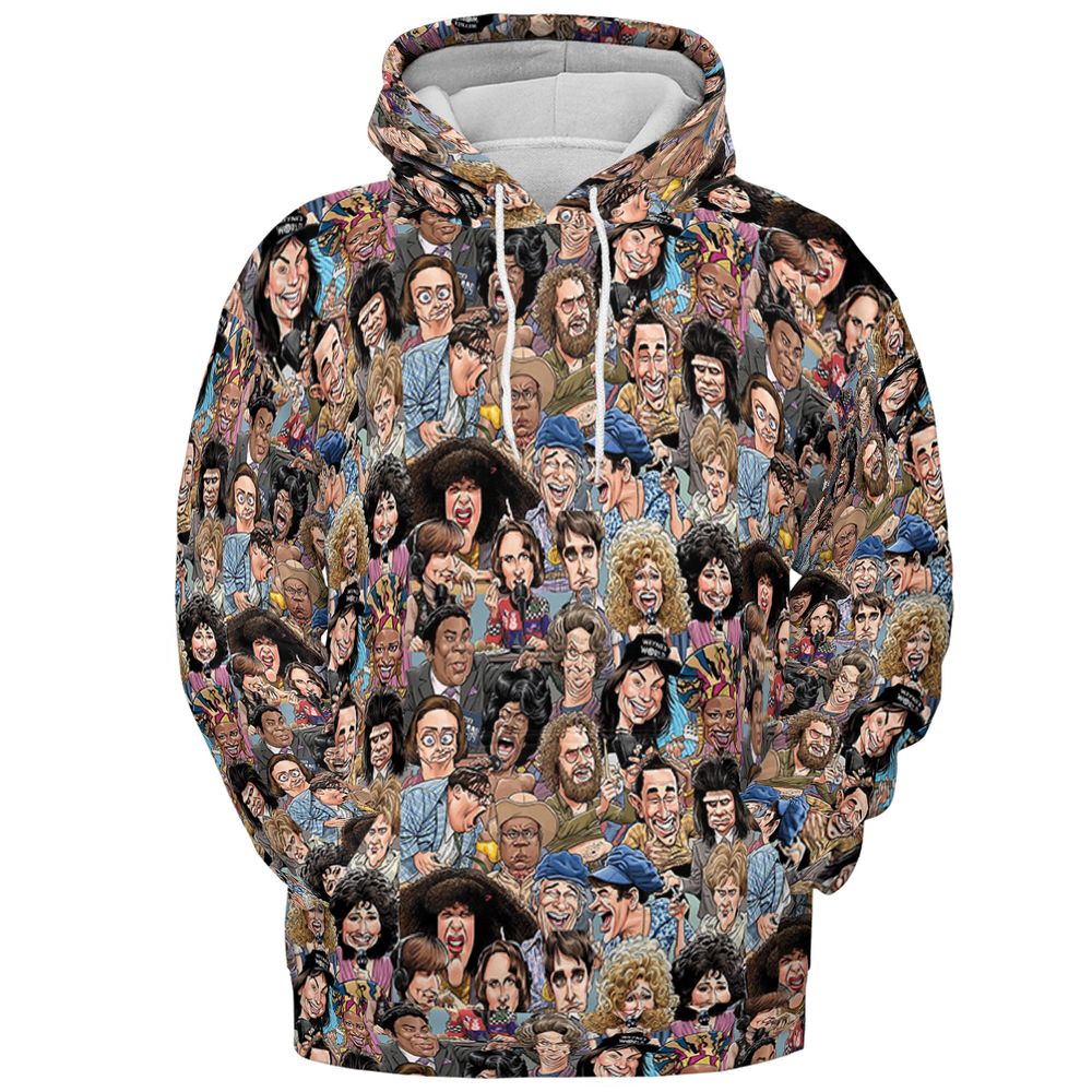 All-over Print Hoodie - K61DH1HW -  - 2