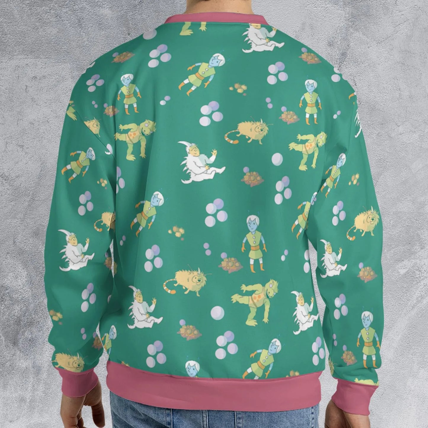 All-over Print Sweatshirt - 3XW6H5HX