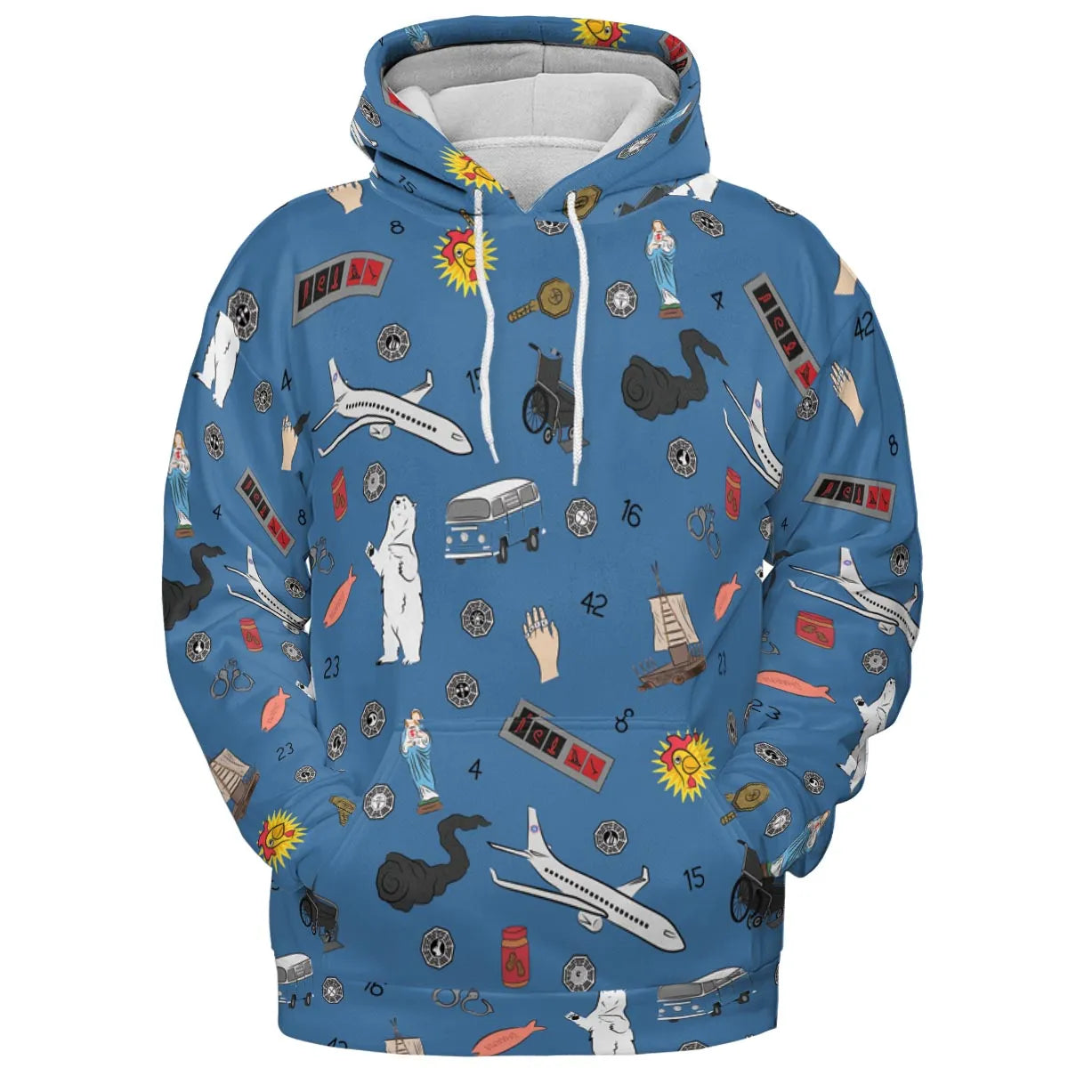All-over Print Hoodie - B9RKC5NN
