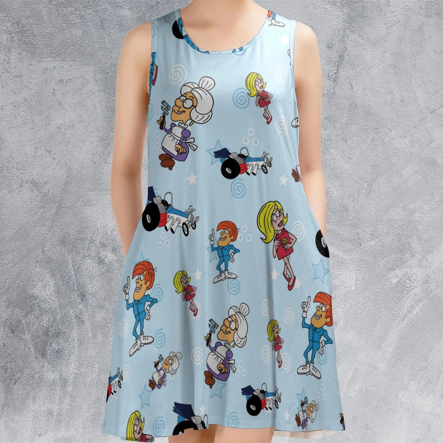 Sleeveless Dress - H1GFKX89