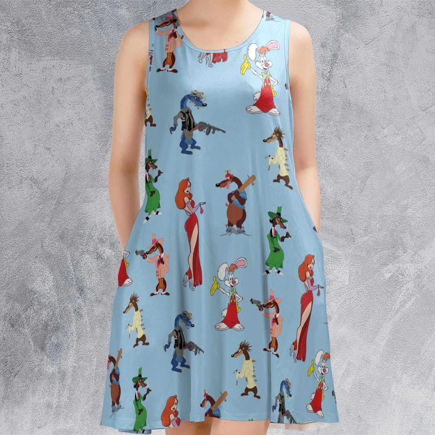 Sleeveless Dress - ZUHWY524