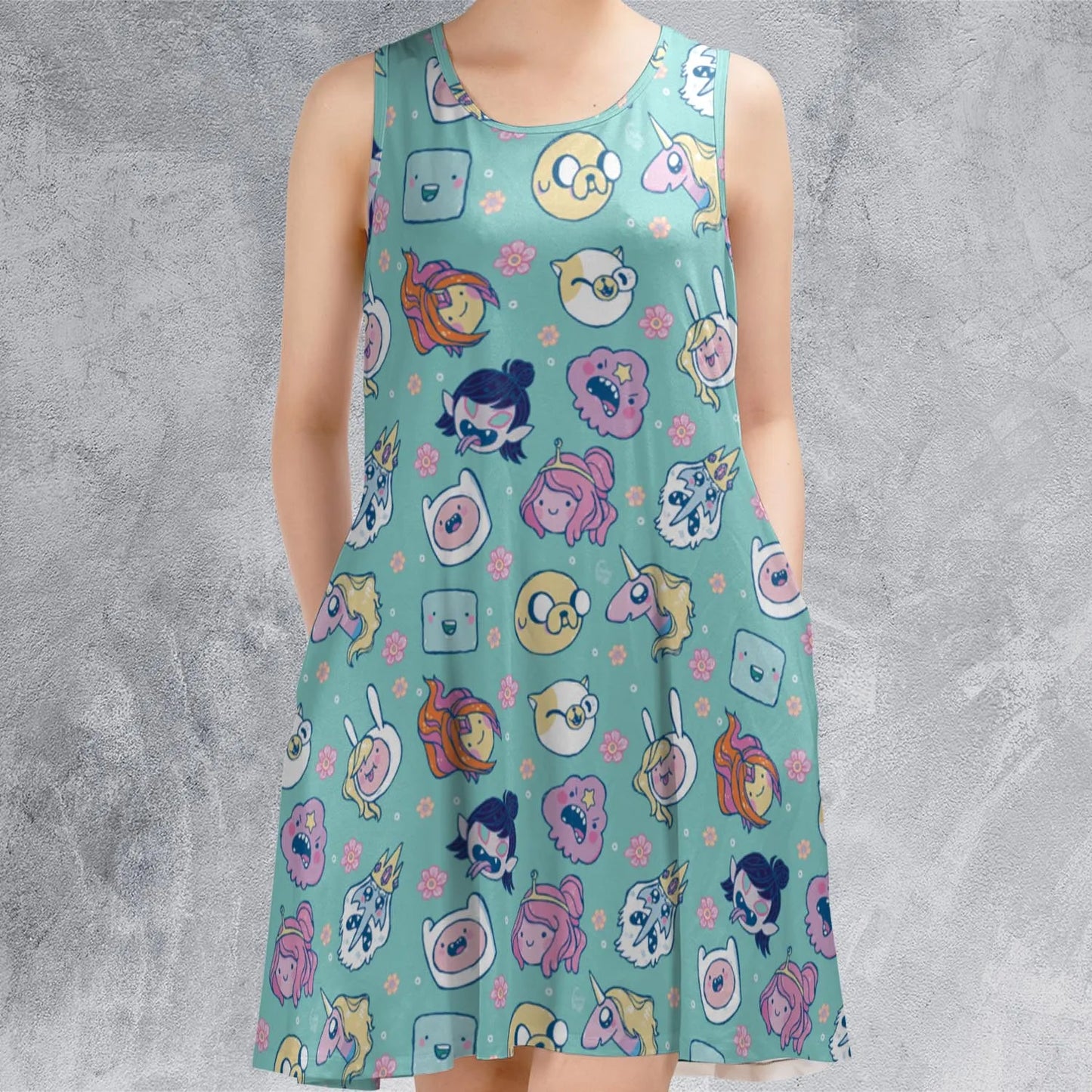 Sleeveless Dress - TDCD52YN