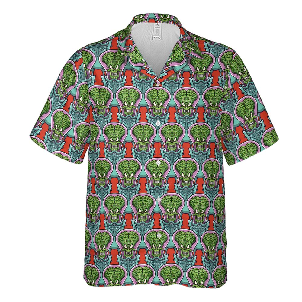 Retro Big-Brain Alien -  - 2