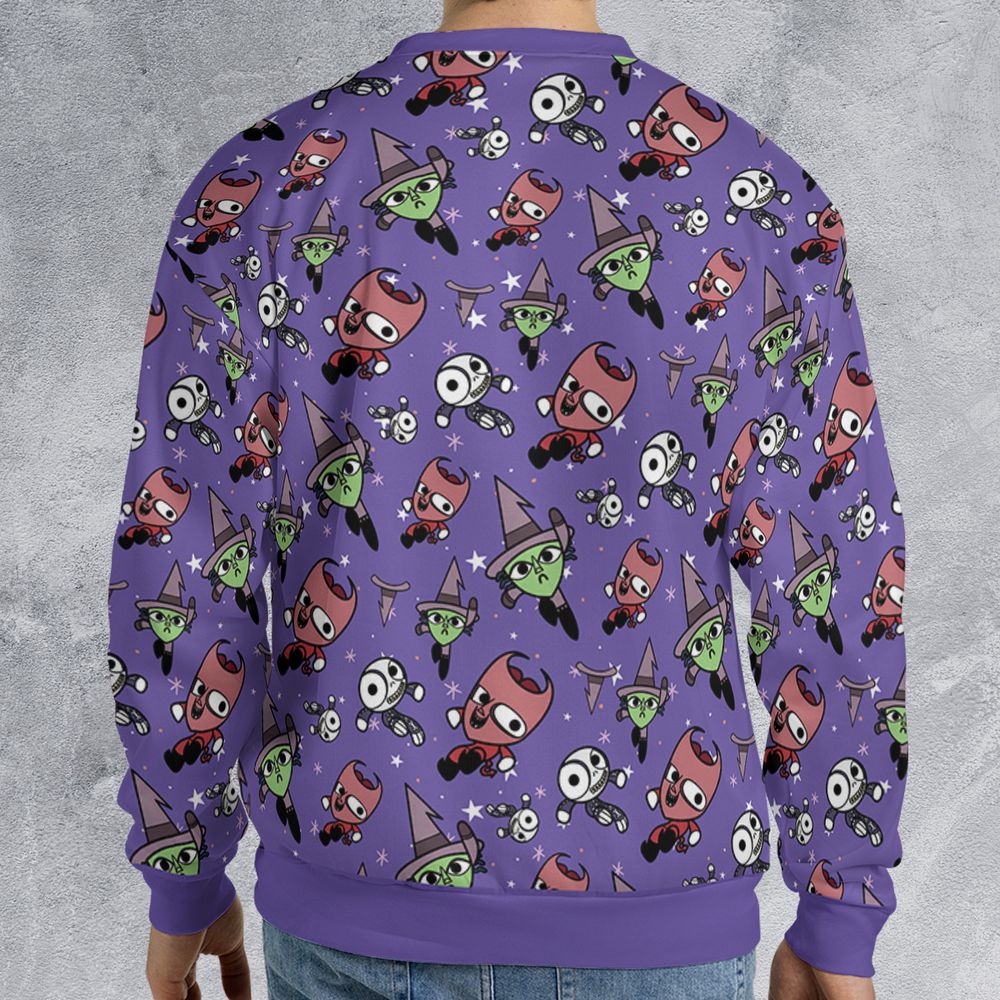 All-over Print Sweatshirt - X36J58HX -  - 2