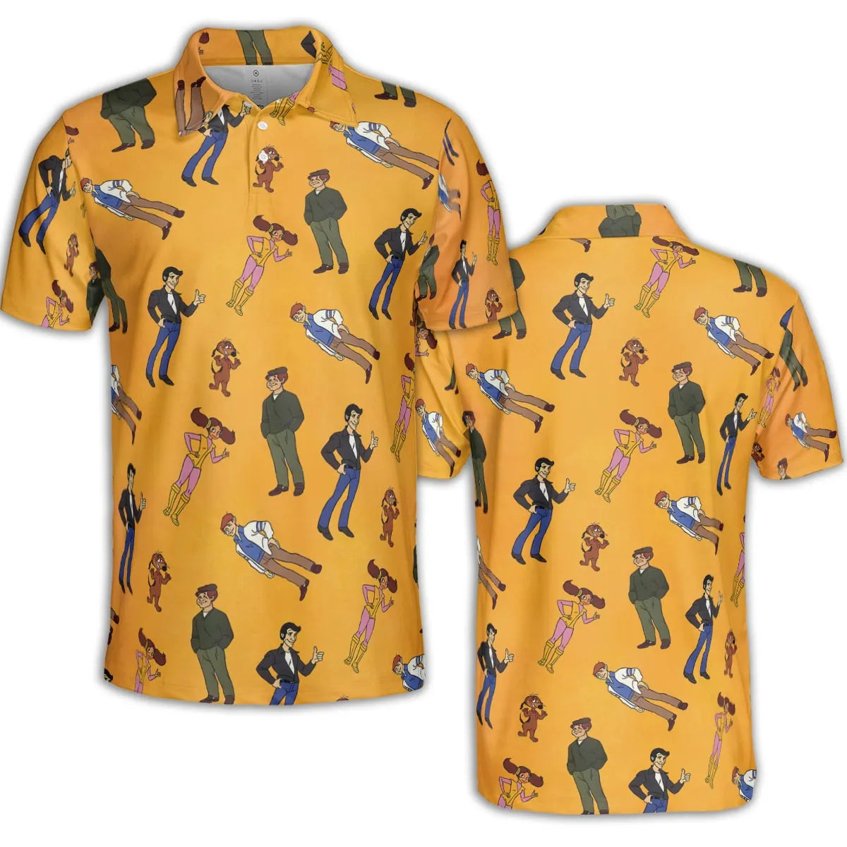 AOP Men/Women Polo Shirt - TYF56WNU
