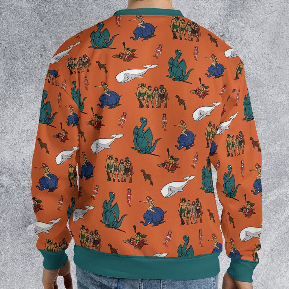 All-over Print Sweatshirt - MFBCKXZ3 -  - 2