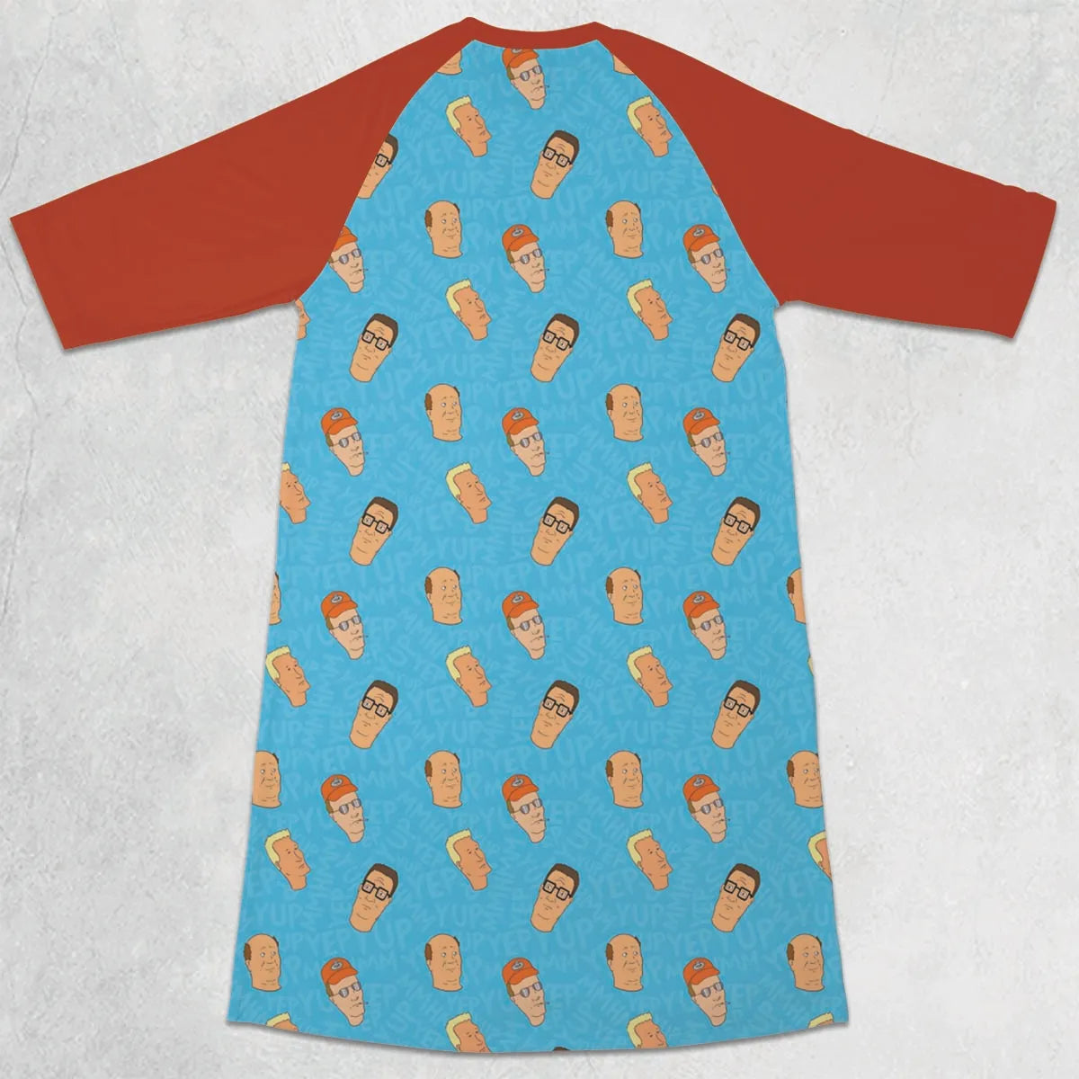 3/4 Sleeve Raglan Dress - HUXH2F85