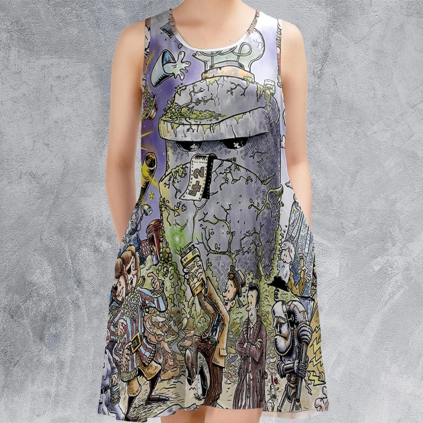Sleeveless Dress - F5V255C1