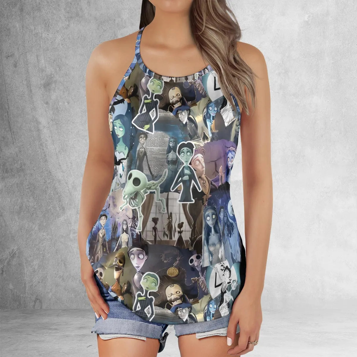 Criss Cross Tank Top - H661S9VA