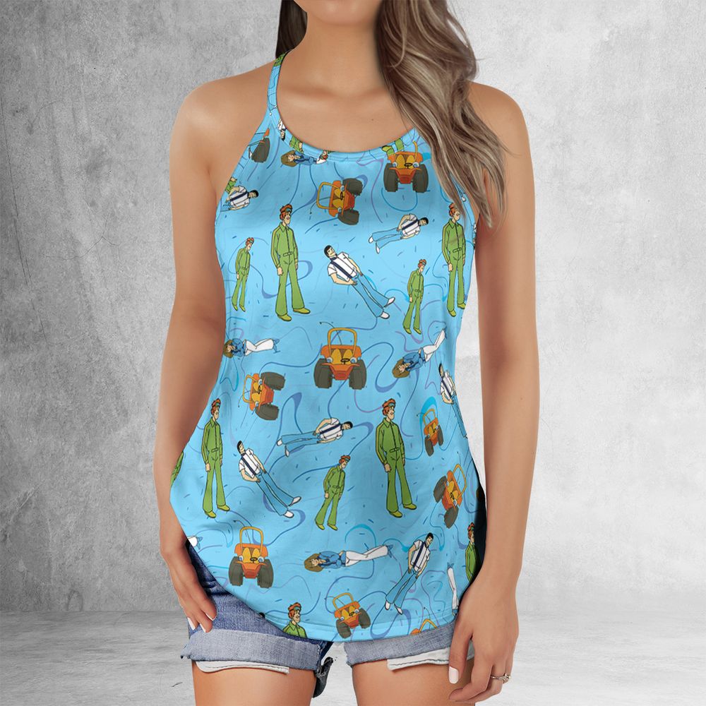 Criss Cross Tank Top - SLRP9A91 -  - 2