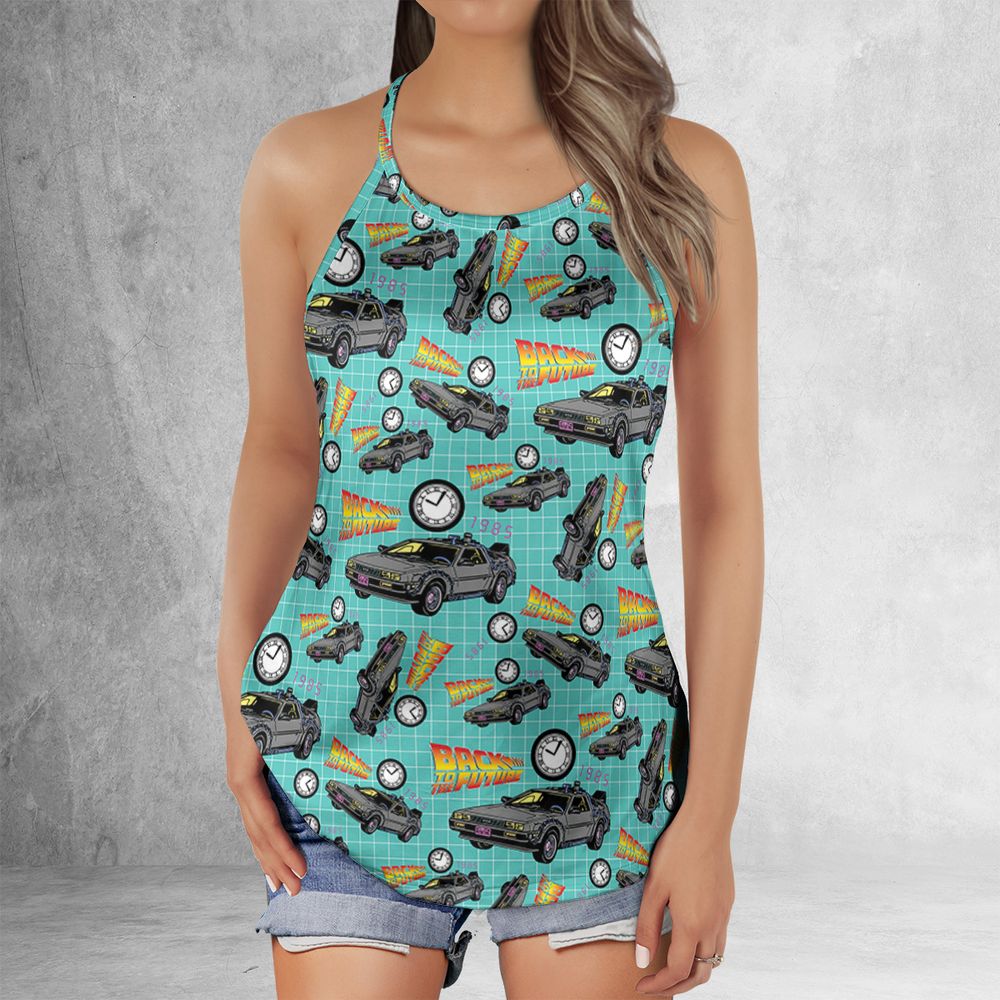 Criss Cross Tank Top - 12SQATP1 -  - 2