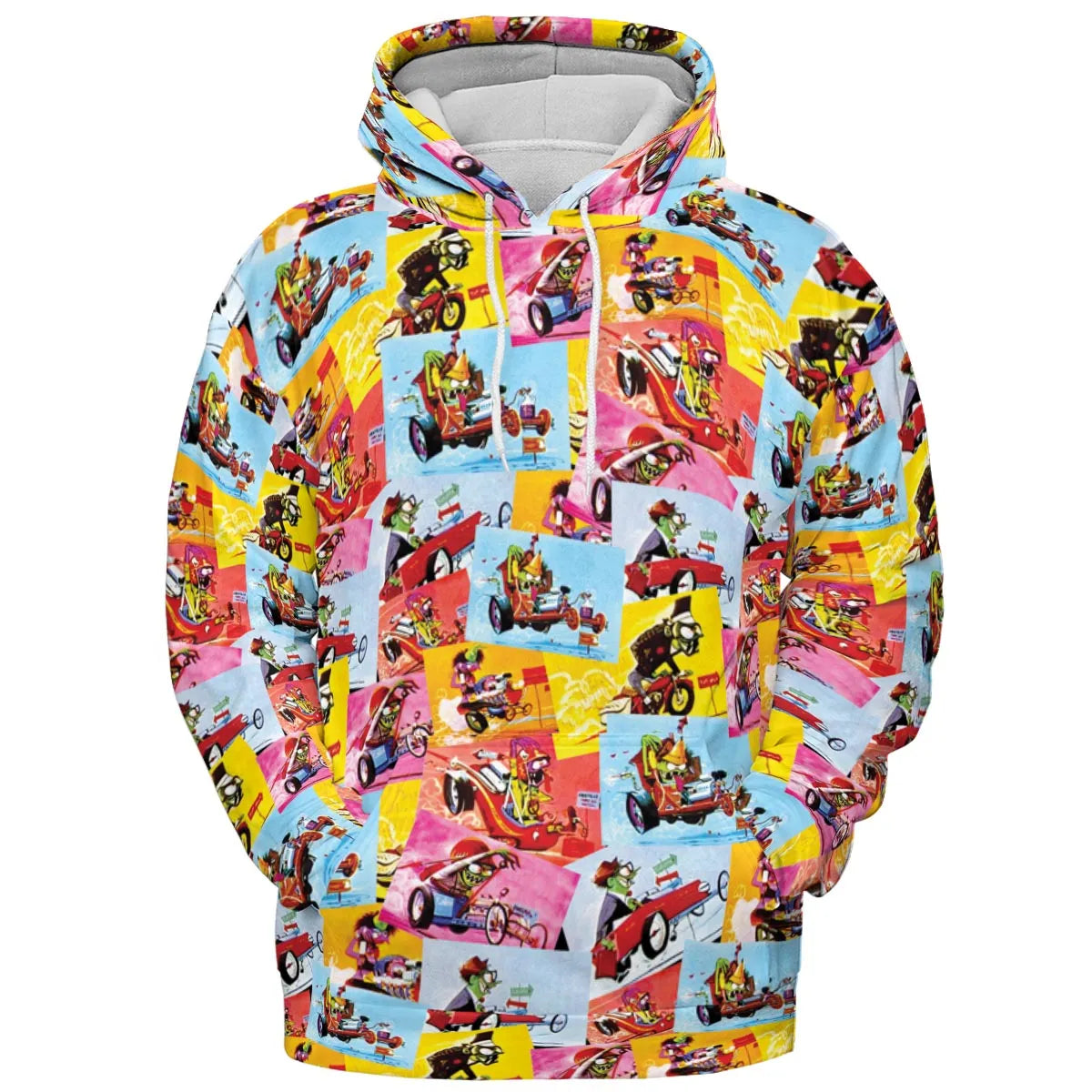 All-over Print Hoodie - 2A7NAVMG