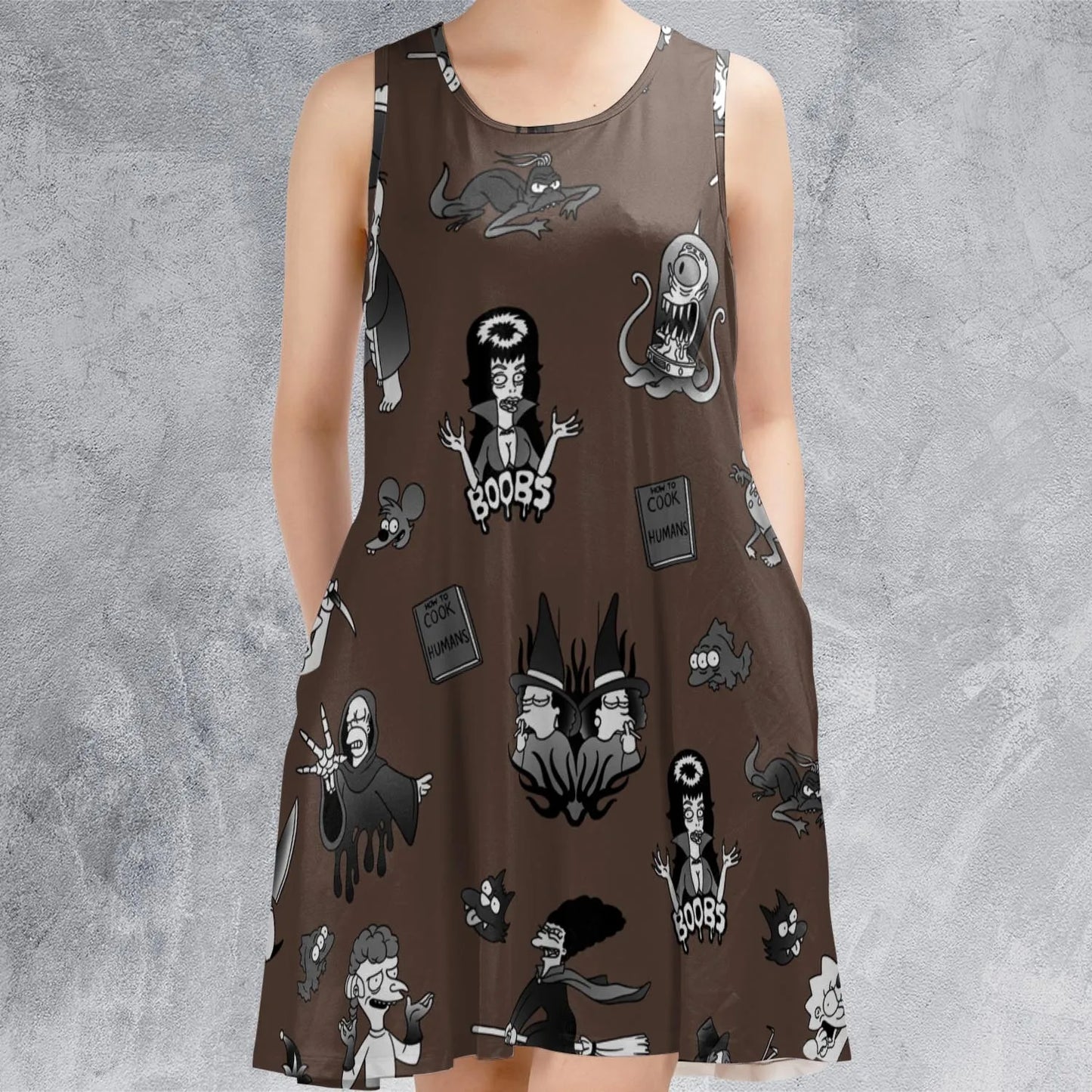 Sleeveless Dress - F1HDSK3N