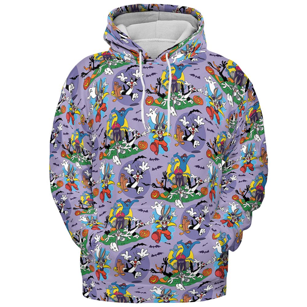 All-over Print Hoodie - 988XZWWQ -  - 2