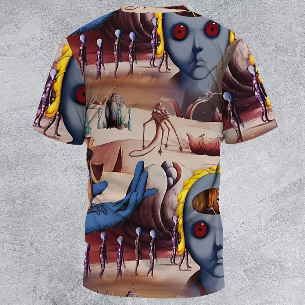 All-Over Print Unisex T-Shirt - WZC47LBK