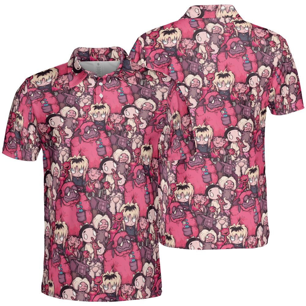AOP Men/Women Polo Shirt - CQ95ZEAN -  - 2