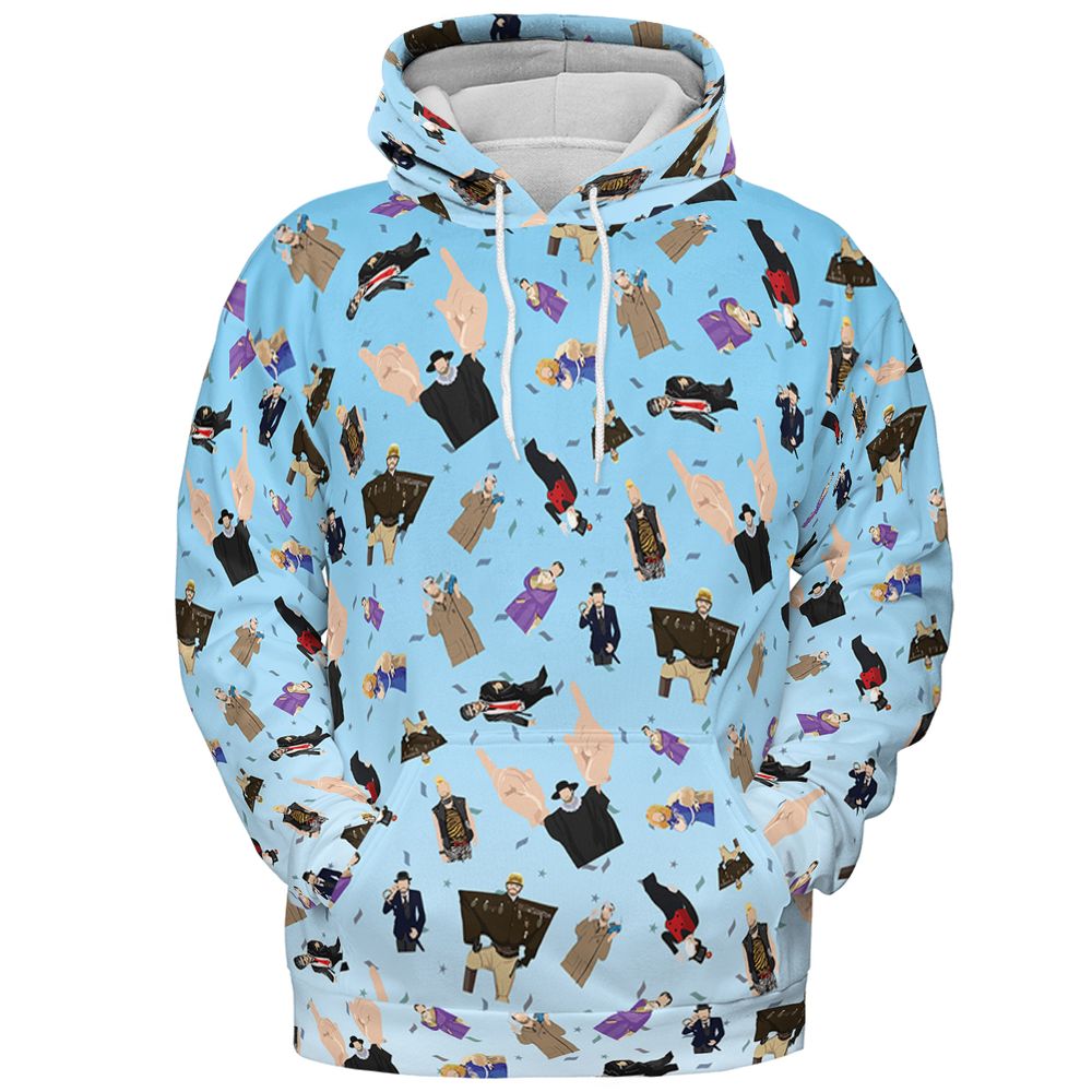 All-over Print Hoodie - 1C51BERD -  - 2