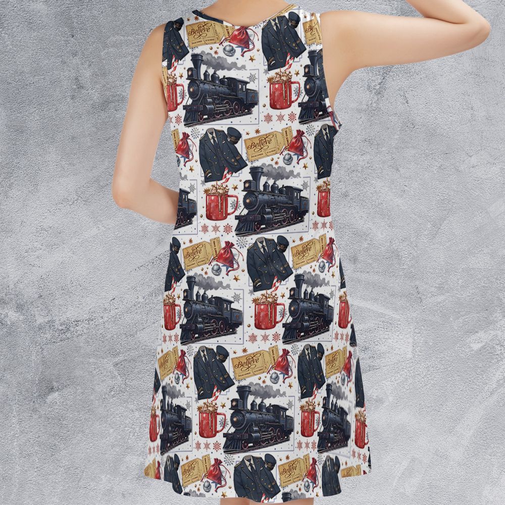 Sleeveless Dress - QG4DP3ES -  - 2