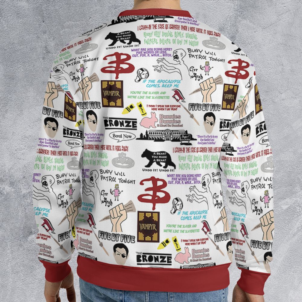 All-over Print Sweatshirt - PF9Q8F45 -  - 2