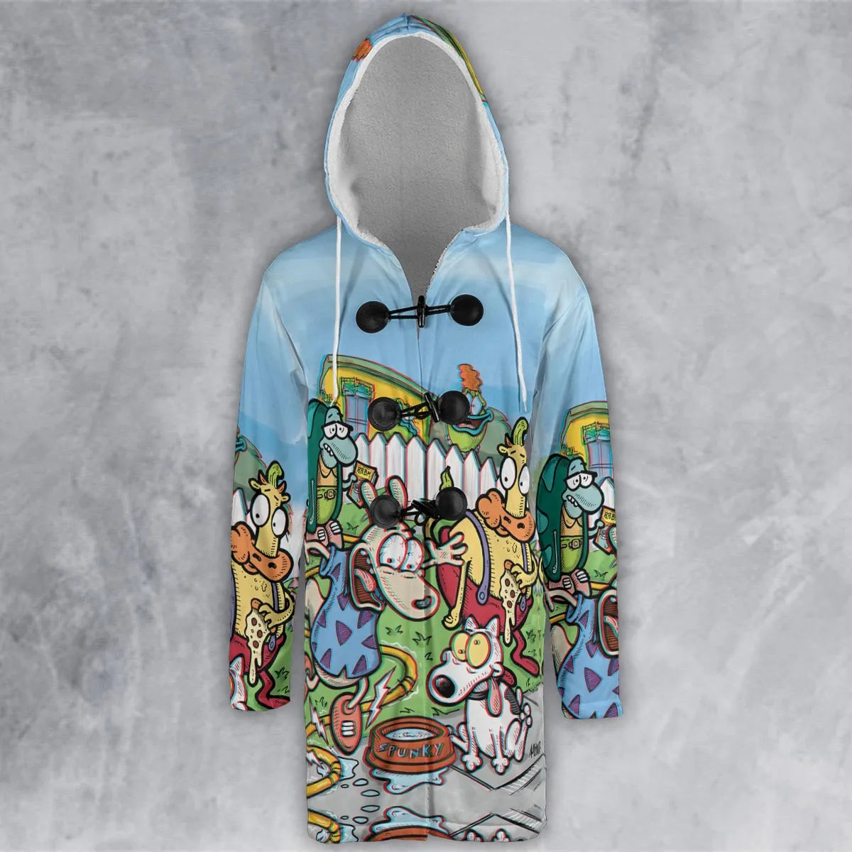 Hooded Cloak Coat - 7TJ1PSFZ