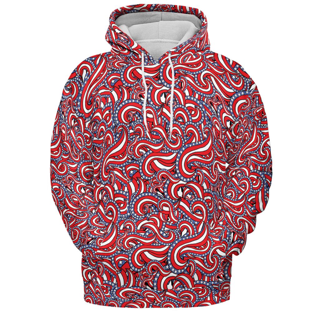 Patriotic American Flag Red White and Blue Stars -  - 2