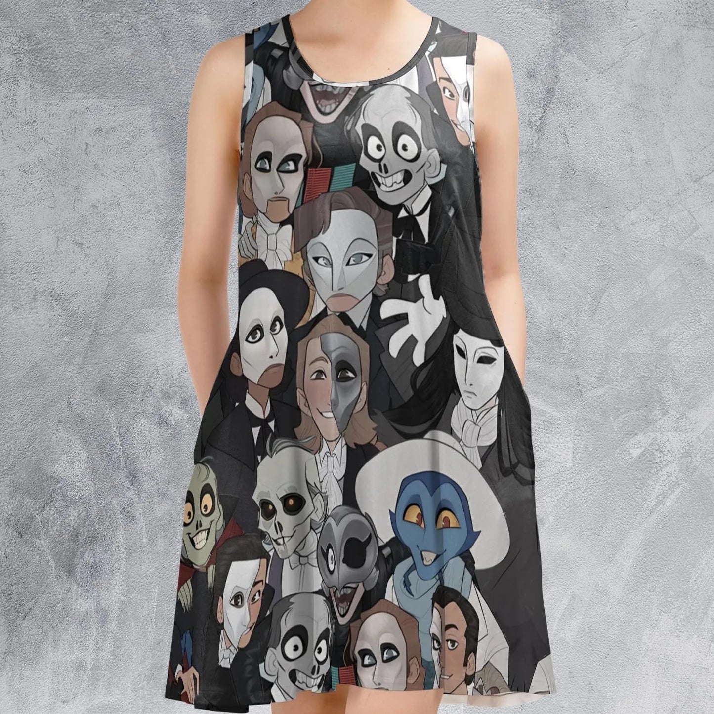 Sleeveless Dress - A3G1M8LT
