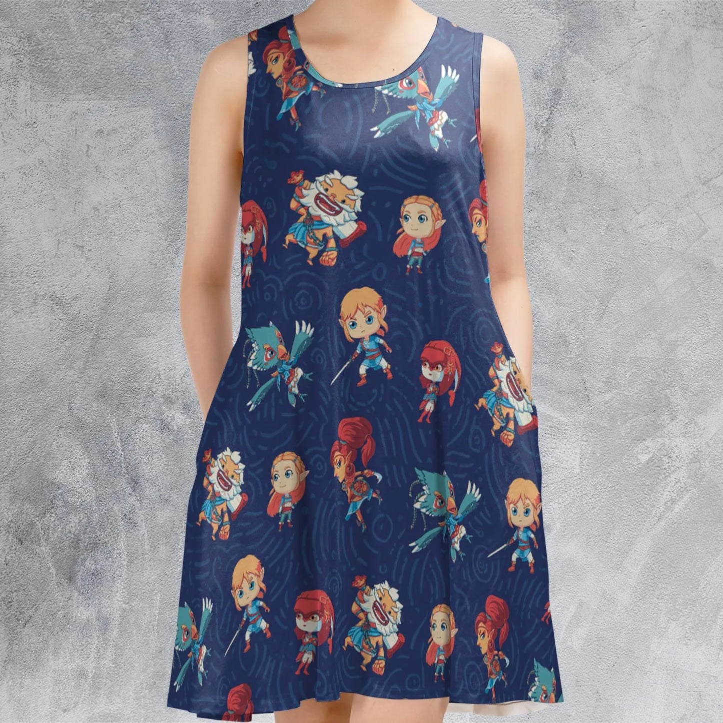 Sleeveless Dress - GN6783N5