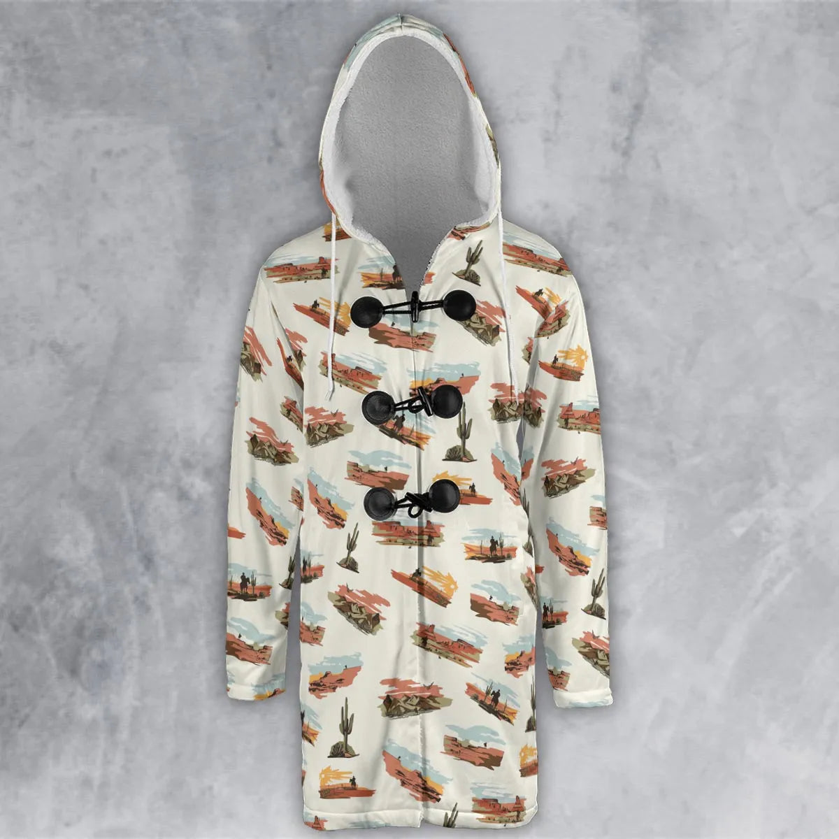 Hooded Cloak Coat - UCG5CYR6