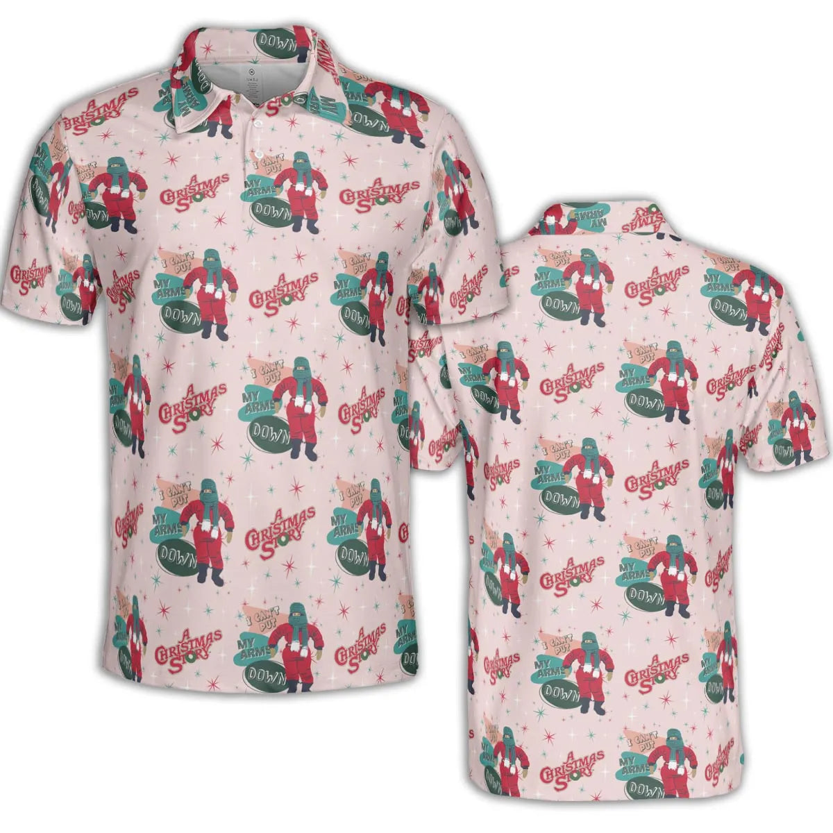 AOP Men/Women Polo Shirt - 1QU6MUJB
