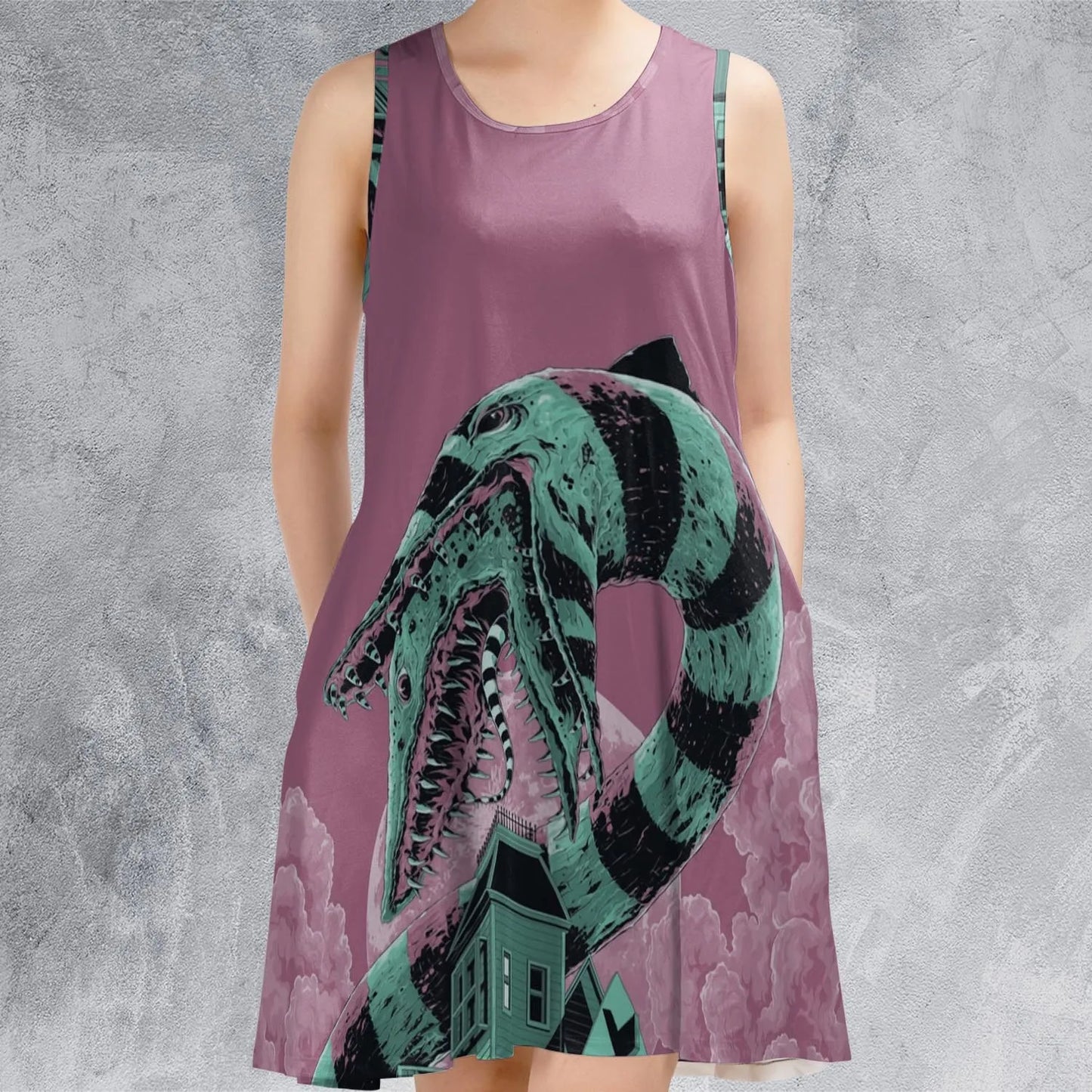 Sleeveless Dress - W4XWFA6J