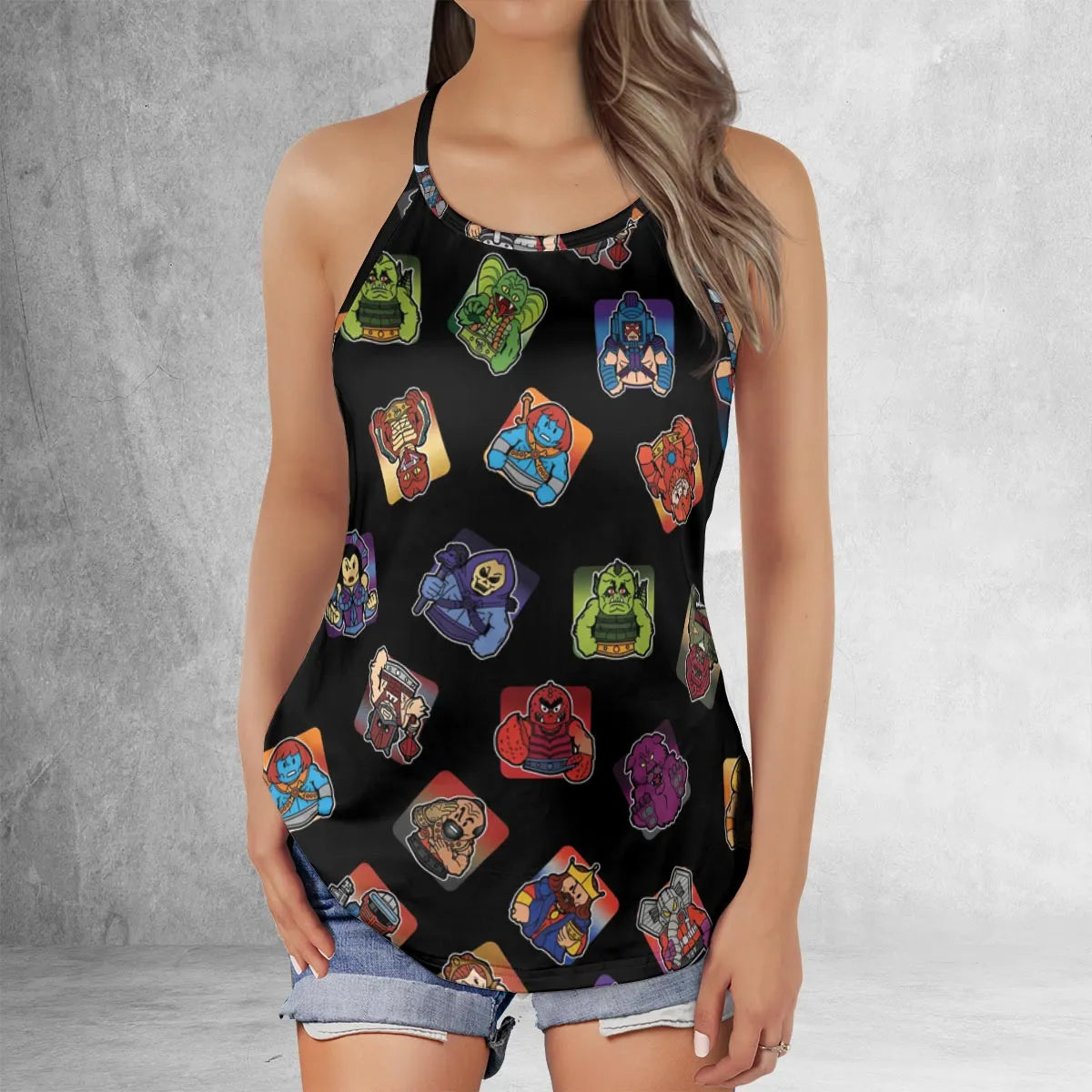 Criss Cross Tank Top - 6D2BSFG7