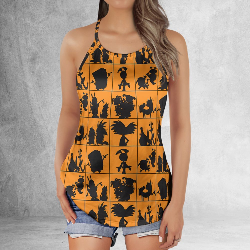 Criss Cross Tank Top - QPKLNN9F -  - 2