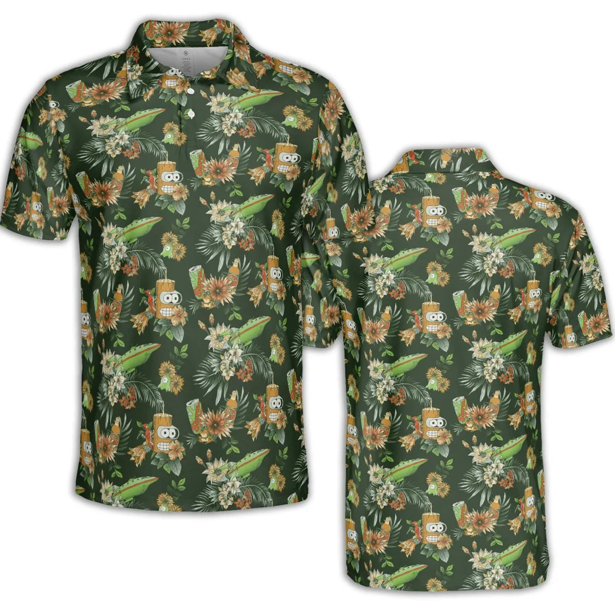 AOP Men/Women Polo Shirt - LV97E3J6
