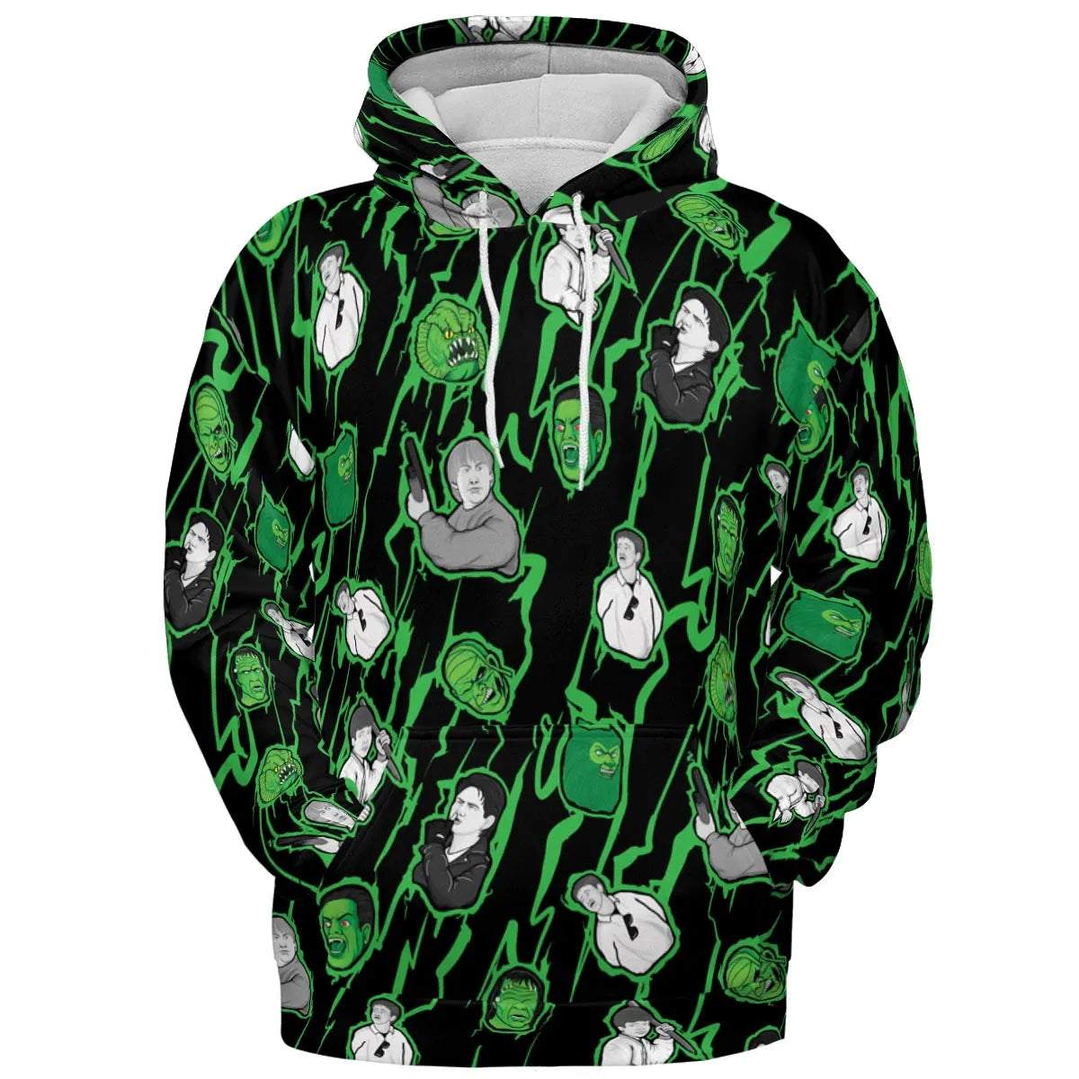 All-over Print Hoodie - XT16NUDE