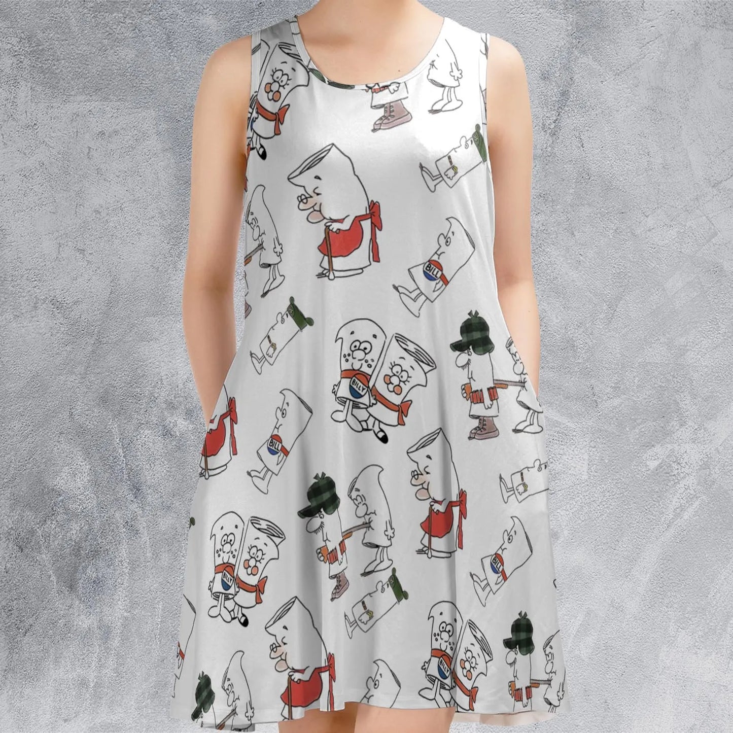 Sleeveless Dress - BTWVQTFB